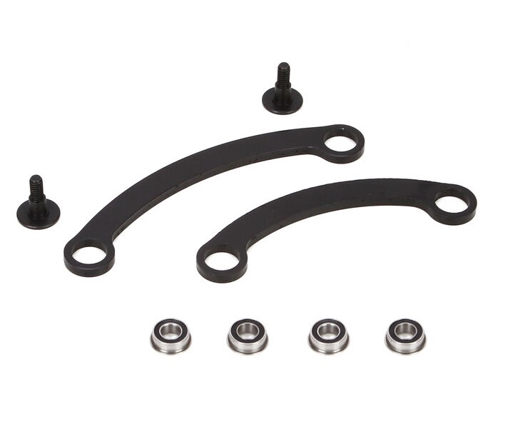 Steering Rack Set w/Bearings, Short/Long: 8B 3.0 TLR244005