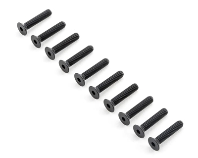 525 Flat Head Screws, M5x25mm (10) TLR255029