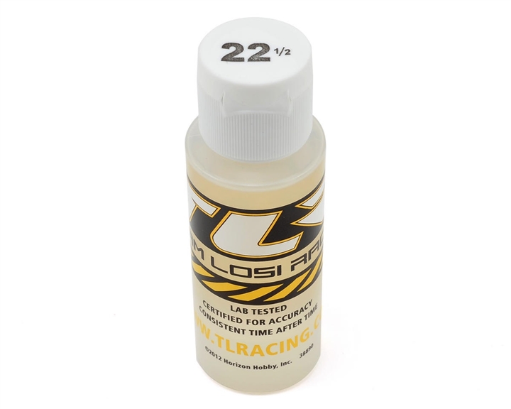 SILICONE SHOCK OIL, 22.5WT, 223CST, 2OZ TLR74003