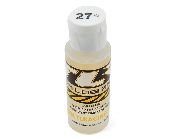SILICONE SHOCK OIL, 27.5WT, 294CST, 2OZ TLR74005