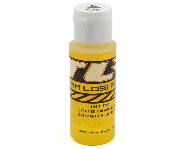 SILICONE SHOCK OIL, 45WT, 610CST, 2OZ TLR74012