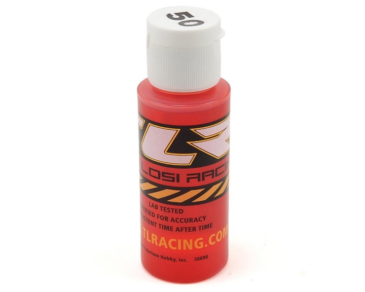 SILICONE SHOCK OIL, 50WT, 710CST, 2OZ TLR74013