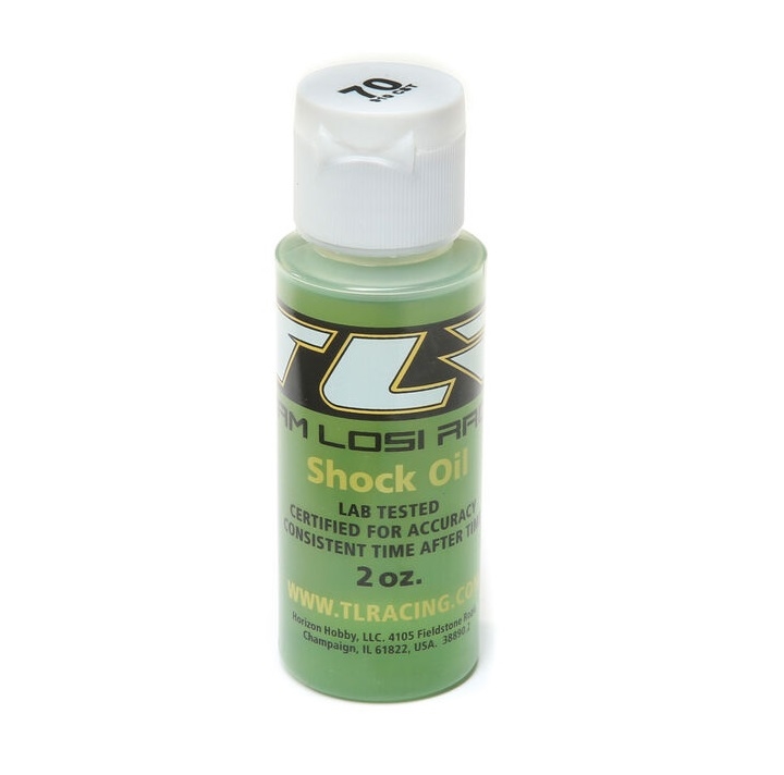 SILICONE SHOCK OIL, 70WT, 910CST, 2OZ TLR74015
