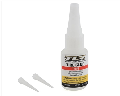 Tire Glue, 1oz, THIN TLR76006