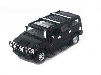 Hummer H2 SUV 1/18 scale (Black)