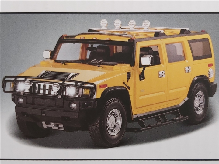 Hummer H2 SUV 1/18 scale (Yellow)