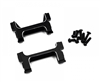 Yeah Racing Aluminum Bumper Mount 2pcs (F & R) Fits TRX-4M, TR4M-016BK