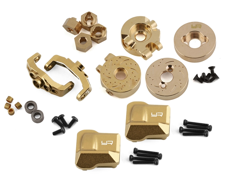 Yeah Racing Traxxas TRX-4M Brass Upgrade Set, YEA-TR4M-S01GD