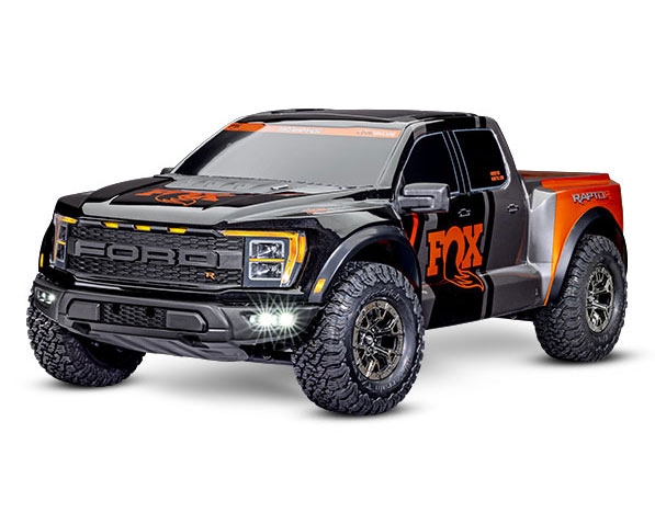 Body, Ford Raptor R, complete (FoxÂ®) (includes grille, tailgate trim, side mirrors, decals, & clipless mounting) (requires #10124 & 10125 body mounts) TRA10112-FOX