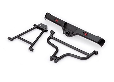 Traxxas Rear Bumper & Mounts (Upper & Lower)(Fits Ford Raptor R) TRA10152