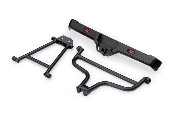 Traxxas Rear Bumper & Mounts (Upper & Lower)(Fits Ford Raptor R) TRA10152