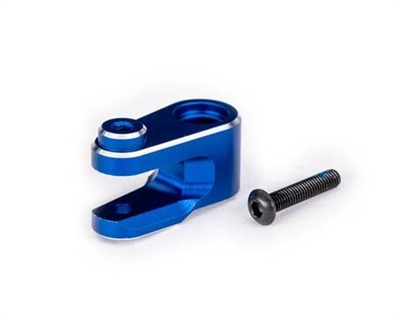 Traxxas Servo horn, steering, blue-anodized aluminum - TRA10247-BLUE