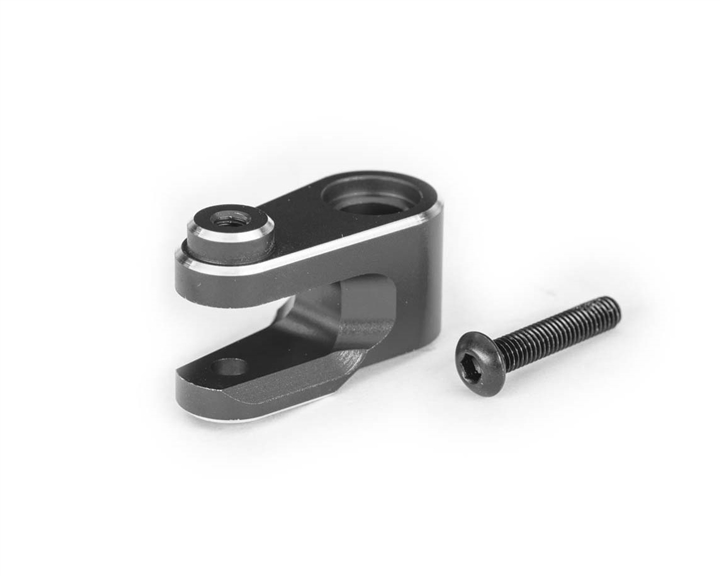 Traxxas Servo horn, steering, gray-anodized aluminum - TRA10247-GRAY