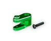 Traxxas Servo horn, steering, green-anodized aluminum - TRA10247-GRN