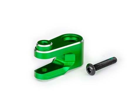 Traxxas Servo horn, steering, green-anodized aluminum - TRA10247-GRN