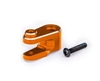 Traxxas Servo horn, steering, orange-anodized aluminum - TRA10247-ORNG