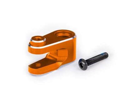 Traxxas Servo horn, steering, orange-anodized aluminum - TRA10247-ORNG