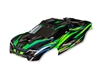 Traxxas Body, Mini XRT, green (painted, decals applied) TRA10712-GRN
