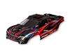 Traxxas Body, Mini XRT, red (painted, decals applied) TRA10712-RED