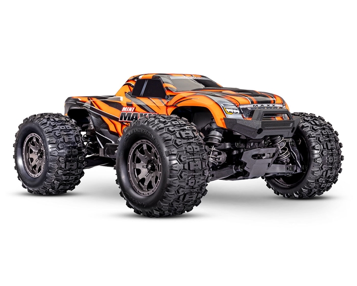 Traxxas Mini Maxx BL-2S - Orange - TRA107154-1Orange