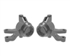 Gray Aluminum Steering Blocks (L&R) Part Number:  10734-GRAY