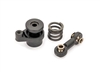 Traxxas Servo saver/ servo saver spring/ servo horn, steering - TRA10745