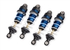 Traxxas Shocks, GTR long, blue (assembled with springs) (4) TRA10765-BLUE