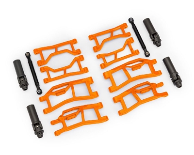 Traxxas Suspension kit, Mini Maxx WideMaxx, orange (front&rear) TRA10790-ORNG
