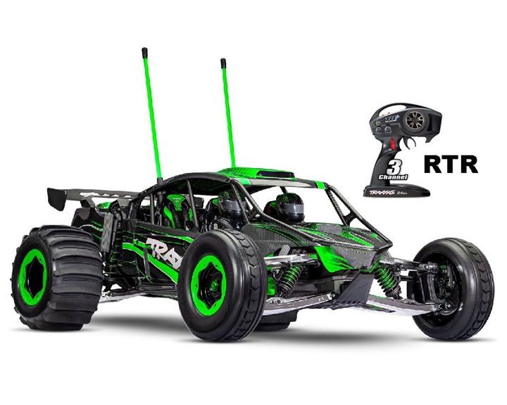 Traxxas Pro-Scale Funco Motorsports Sand Car 2wd RTR - Green - TRA109076-4GREEN