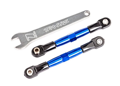 Traxxas Camber links, front Blue - TRA2444X