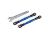 Traxxas Toe links, front Blue - TRA2445X