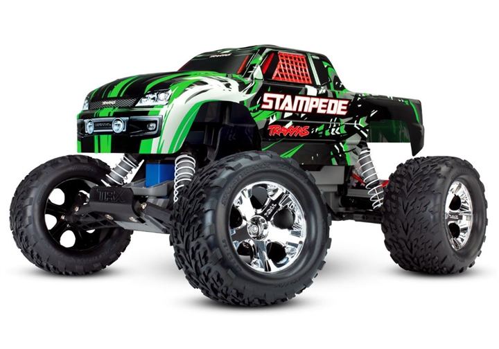 Traxxas 360544 Stampede 1/10 2wd XL-5 NO BATTERY/CHARGER - Green