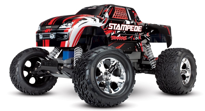 Traxxas 360544 Stampede 1/10 2wd XL-5 NO BATTERY/CHARGER - Red