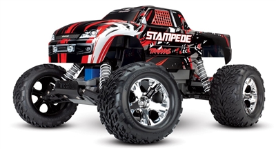 Traxxas 360544 Stampede 1/10 2wd XL-5 NO BATTERY/CHARGER - Red