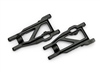 Traxxas Suspension arms, black, front/rear, heavy duty (2) TRA3655-BLK