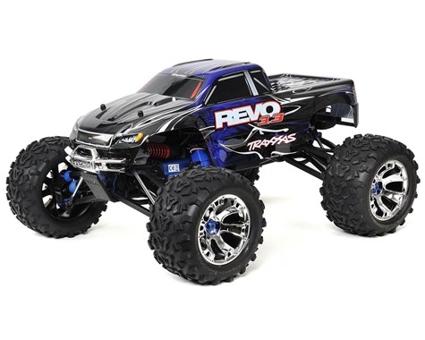 Traxxas Revo 3.3 4WD RTR Nitro Monster Truck - Blue TRA530973