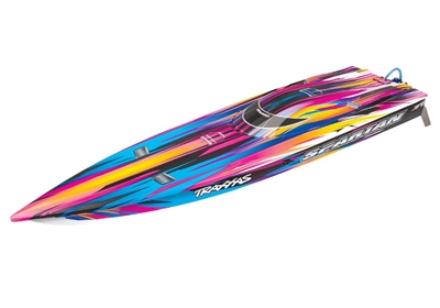 Traxxas Spartan Brushless 36" Race Boat, Pink - TRA570764