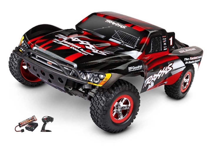 Traxxas Slash 1/10 2WD Short Course Racing Truck RTR - Red - TRA58034-8RED