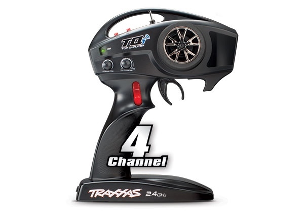 Traxxas Transmitter, TQi Traxxas Link enabled, 2.4GHz high output, 4-channel (transmitter only) TRA6530