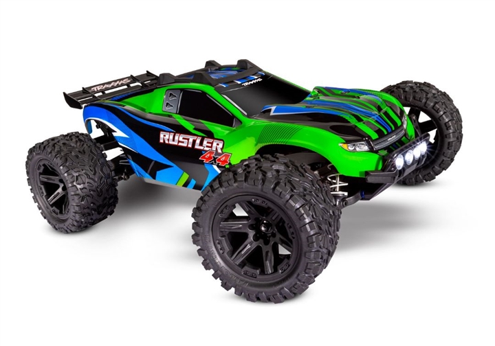 Traxxas Rustler 4X4 1/10 4WD Stadium Truck RTR  with Battery and DC Charger, TRA6706461