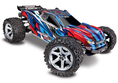 Traxxas Rustler VXL Brushless 1/10 RTR 4x4 Stadium Truck - Blue TRA670764