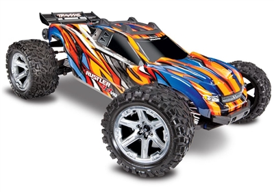 Traxxas Rustler VXL Brushless 1/10 RTR 4x4 Stadium Truck Orange TRA670764