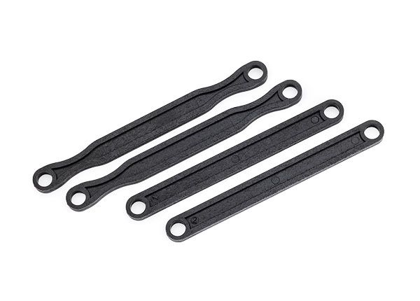 Traxxas Camber Link Set (Plastic/ Non-Adjustable) (F&R)(Black) TRA6748-BLK