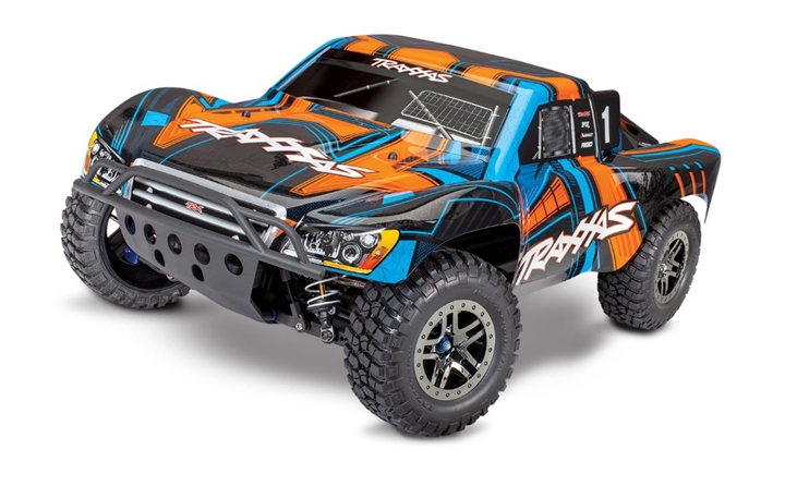 Traxxas Slash 4X4 Ultimate Short Course Truck Orange, TRA680774