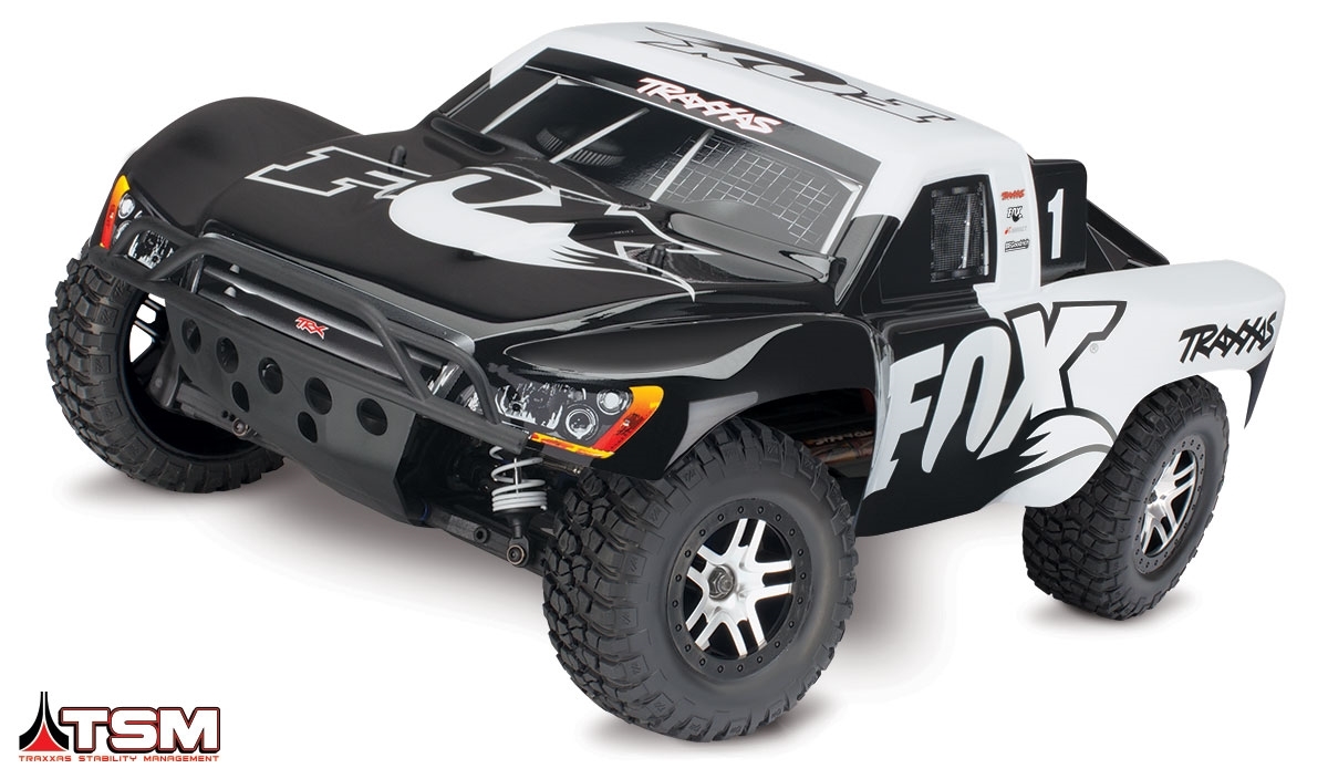 Traxxas Slash 4X4 Brushless 1/10 4WD RTR Short Course Truck Fox - TRA680864  FOX