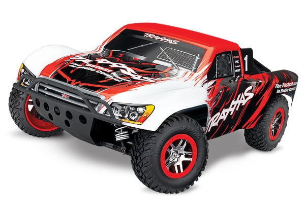 Traxxas 68086-4 Slash 4X4 Brushless 1/10 4WD RTR Short Course Truck Red - TRA680864 RED