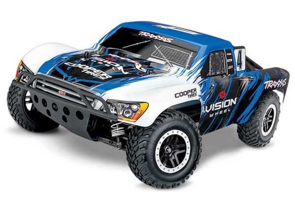 Traxxas Slash 4X4 Brushless 1/10 4WD RTR Short Course Truck Vision - No Battery or Charger - TRA680864 VISN