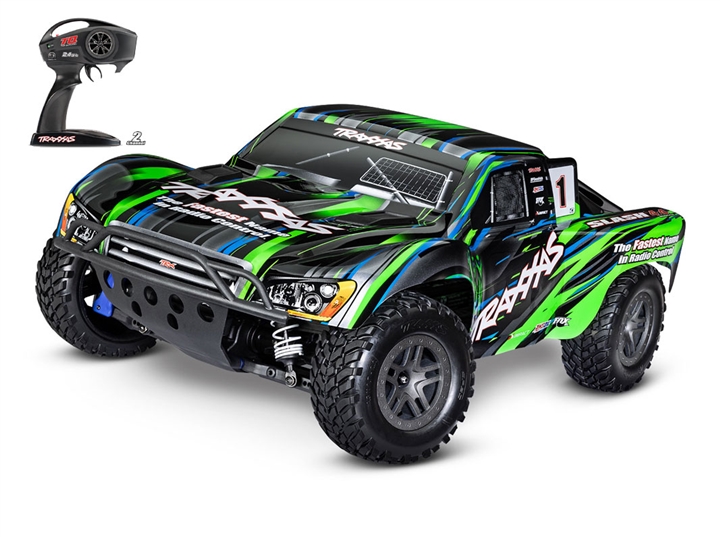 Traxxas Slash 1/10 4X4 BL-2s Brushless Short Course Truck RTR-Green - TRA68154-4GREEN