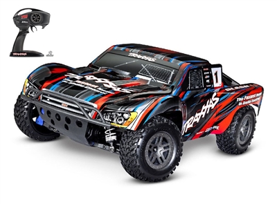 Traxxas Slash 1/10 4X4 BL-2s Brushless Short Course Truck - Red - TRA68154-4RED