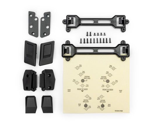 Traxxas Body conversion kit, Slash 2WD/4X4 (clipless mounting) TRA6934